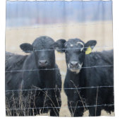 Rideaux De Douche Observateurs de Bovine (Devant)