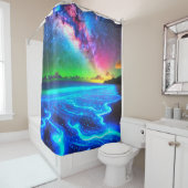 Rideaux De Douche Océan Artsy (En situation)