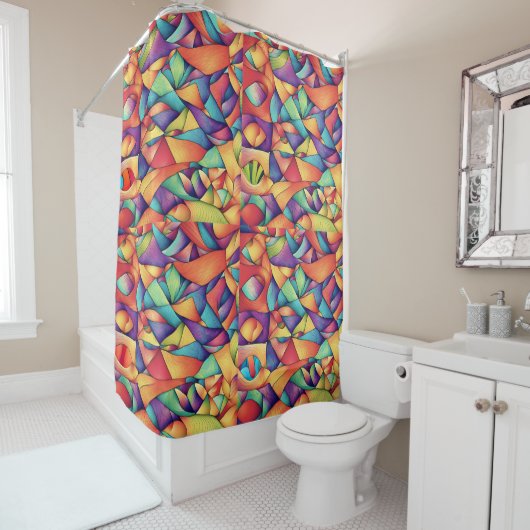Rideaux De Douche Océan psychologique (En situation)
