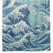 Rideaux De Douche Ocean Wave Serenity Shower Curtain (Devant)