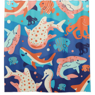 Rideaux De Douche Ocean Wonders