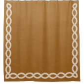 Rideaux De Douche Ocre marocaine (Devant)