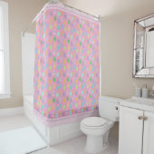 Rideaux De Douche Oeuf pastel (En situation)