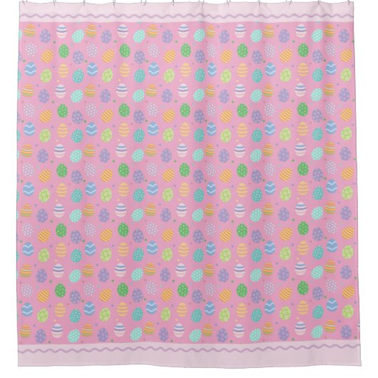 Rideaux De Douche Oeuf pastel (Devant)