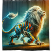 Rideaux De Douche OEuvre de Lion (Devant)