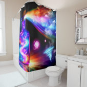 Rideaux De Douche Oeuvre de potion (En situation)