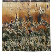 Rideaux De Douche Oies et canards (Devant)