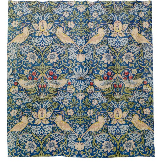 Rideaux De Douche Oiseau Art Nouveau Design (Devant)