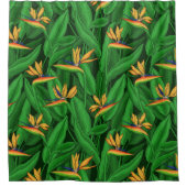 Rideaux De Douche Oiseau de nuit du jardin du paradis (Devant)