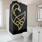 Rideaux De Douche Oiseau Sankofa Ascesikn Sankofa (En situation)