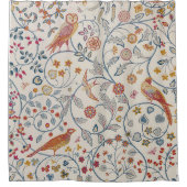 Rideaux De Douche Oiseaux et fleurs, William Morris (Devant)