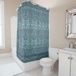 Rideaux De Douche Oiseaux floraux Vintages William Morris Brer Rabbi