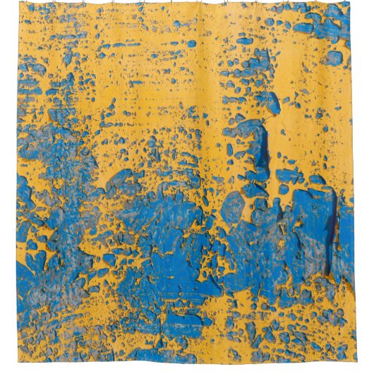 Rideaux De Douche Old painted wall - texture, background. abstract, (Devant)
