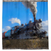 Rideaux De Douche Options d'image du train 24 de vapeur (Devant)