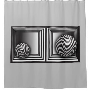 Rideaux De Douche Optique via Formes
