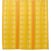 Rideaux De Douche Orange Jaune 10 (Devant)