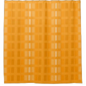 Rideaux De Douche Orange Jaune 7 (Devant)