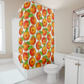 Rideaux De Douche Oranges (En situation)
