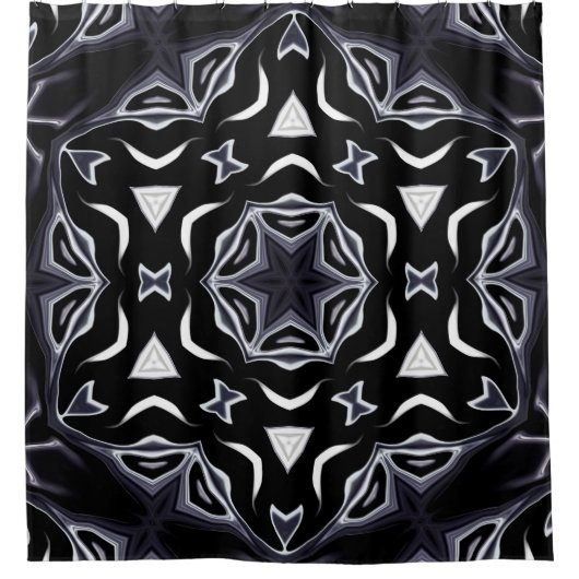 Rideaux De Douche ornement arabe, asiatique (Devant)