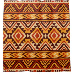 Rideaux De Douche Ornement ethnique Navajo : Vintage sans couture