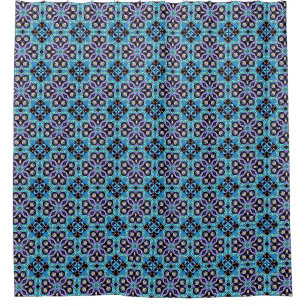 Rideaux De Douche ornement oriental arabe ethnique vintage oriental