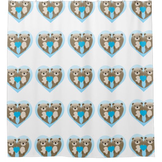 Rideaux De Douche Otter Love (Devant)