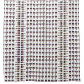 Rideaux De Douche Où est La Pickleball Paddles White (Devant)