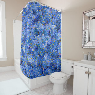Rideaux De Douche Oublie-moi pas Motif de fleurs