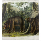 Rideaux De Douche Ours de cannelle des Quadrupeds d'Audubon (Devant)