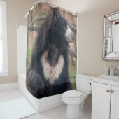 Rideaux De Douche Ours de fentes (En situation)
