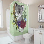 Rideaux De Douche Ours koala (En situation)