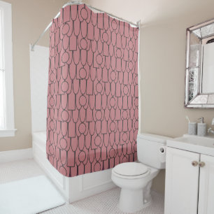 Rideaux De Douche Ovales et Rectangles et Cercles, Oh Mon Dieu !
