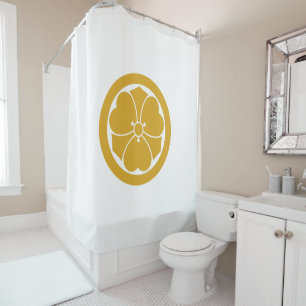 Rideaux De Douche Oxalis avec épées dans le cercle 1