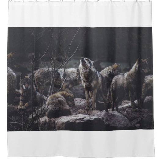 Rideaux De Douche Pack Wolf (Devant)