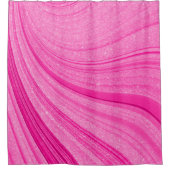 Rideaux De Douche Paillette rose (Devant)