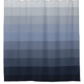 Rideaux De Douche Palette de couleur bleu gris (Devant)