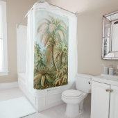 Rideaux De Douche Palm Tree Ernst Haeckel (En situation)