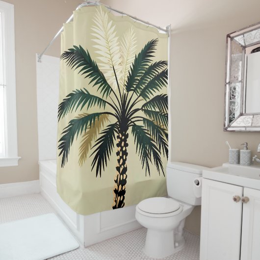 Rideaux De Douche Palmacieux (En situation)