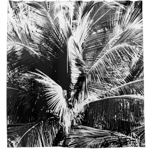 Rideaux De Douche Palmiers (Devant)