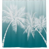 Rideaux De Douche Palmiers blancs VOUS CHOISISSEZ COULEUR INSTANT Om (Devant)