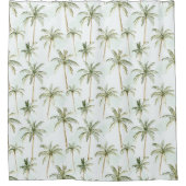Rideaux De Douche Palmiers Tropicaux (Devant)