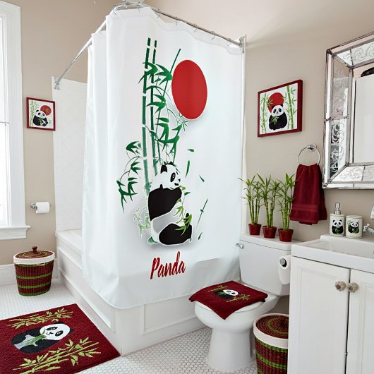 Rideaux De Douche Panda