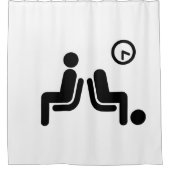 Rideaux De Douche Panneau d'attente long (Devant)