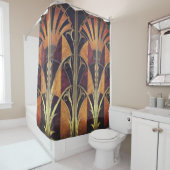 RIDEAUX DE DOUCHE PANNEAUX ART DÉCO (En situation)