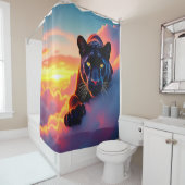 Rideaux De Douche Panther (En situation)
