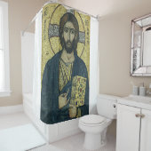 Rideaux De Douche Pantocrate Jésus Christ (En situation)