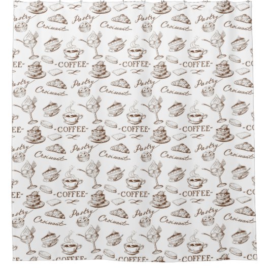 Rideaux De Douche Papier doux (Devant)