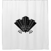 Rideaux De Douche Papier papillon (Devant)