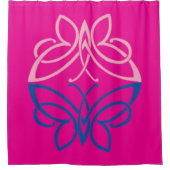 Rideaux De Douche Papillon (Devant)