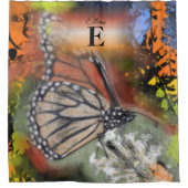 Rideaux De Douche Papillon (Devant)